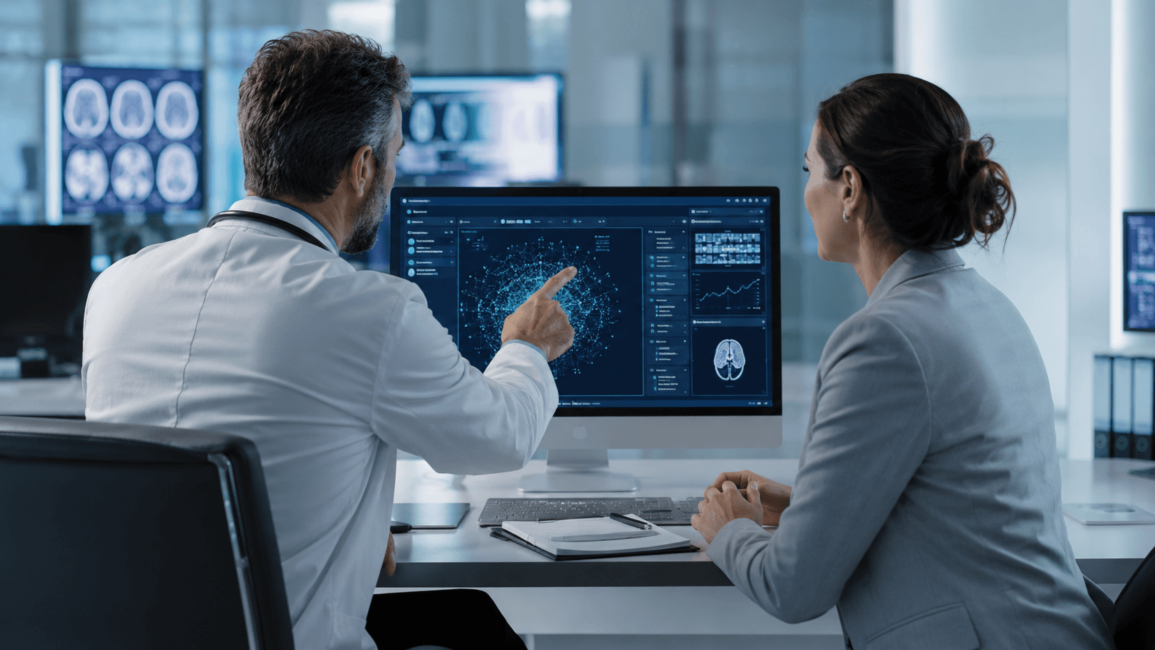Imagem de capa: IA na medicina: como clínicas devem revisar ferramentas, fornecedores e fluxos digitais