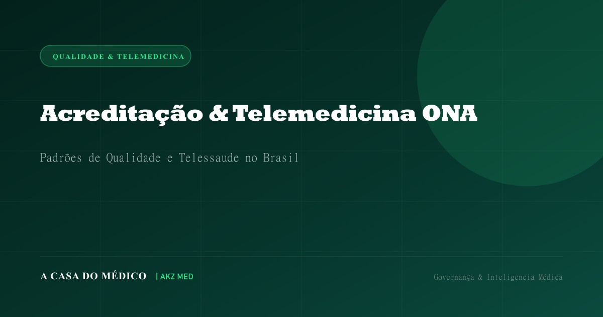 Imagem de capa: Manual de acreditação em telemedicina cria nova referência para serviços digitais de saúde